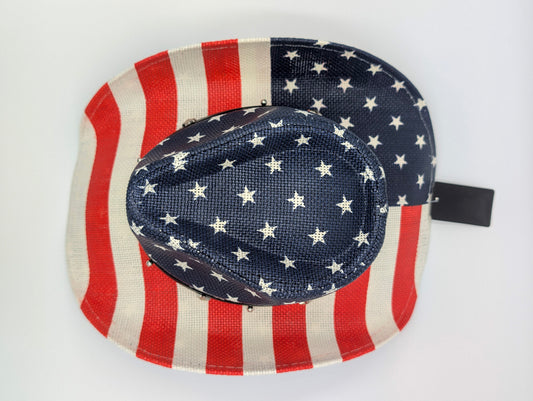 Stars & Stripes Western Style Cowboy Hat