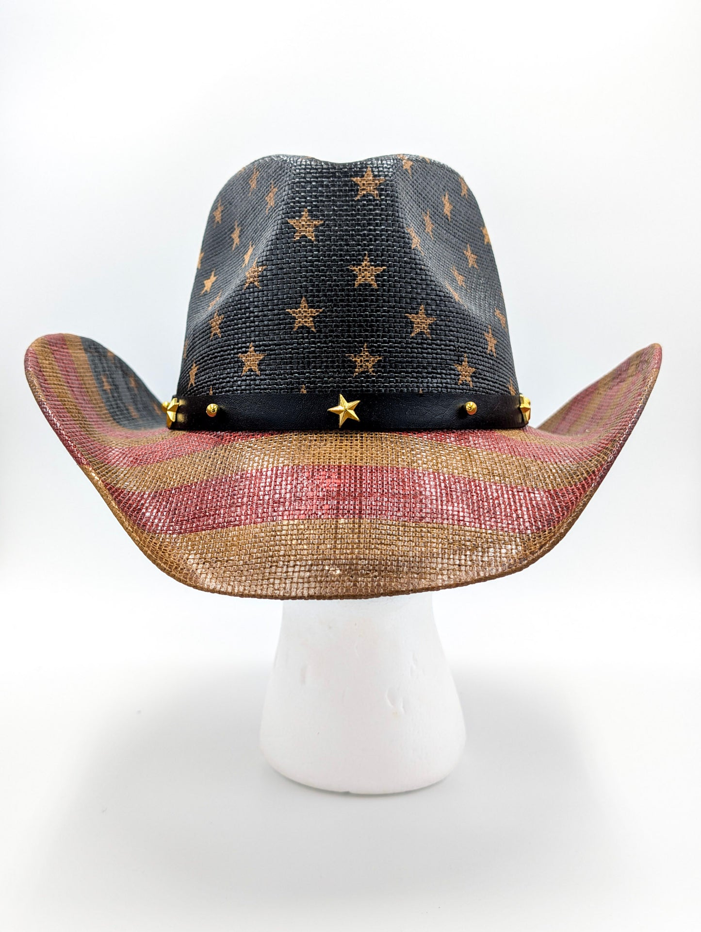 Stars & Stripes Western Style Cowboy Hat