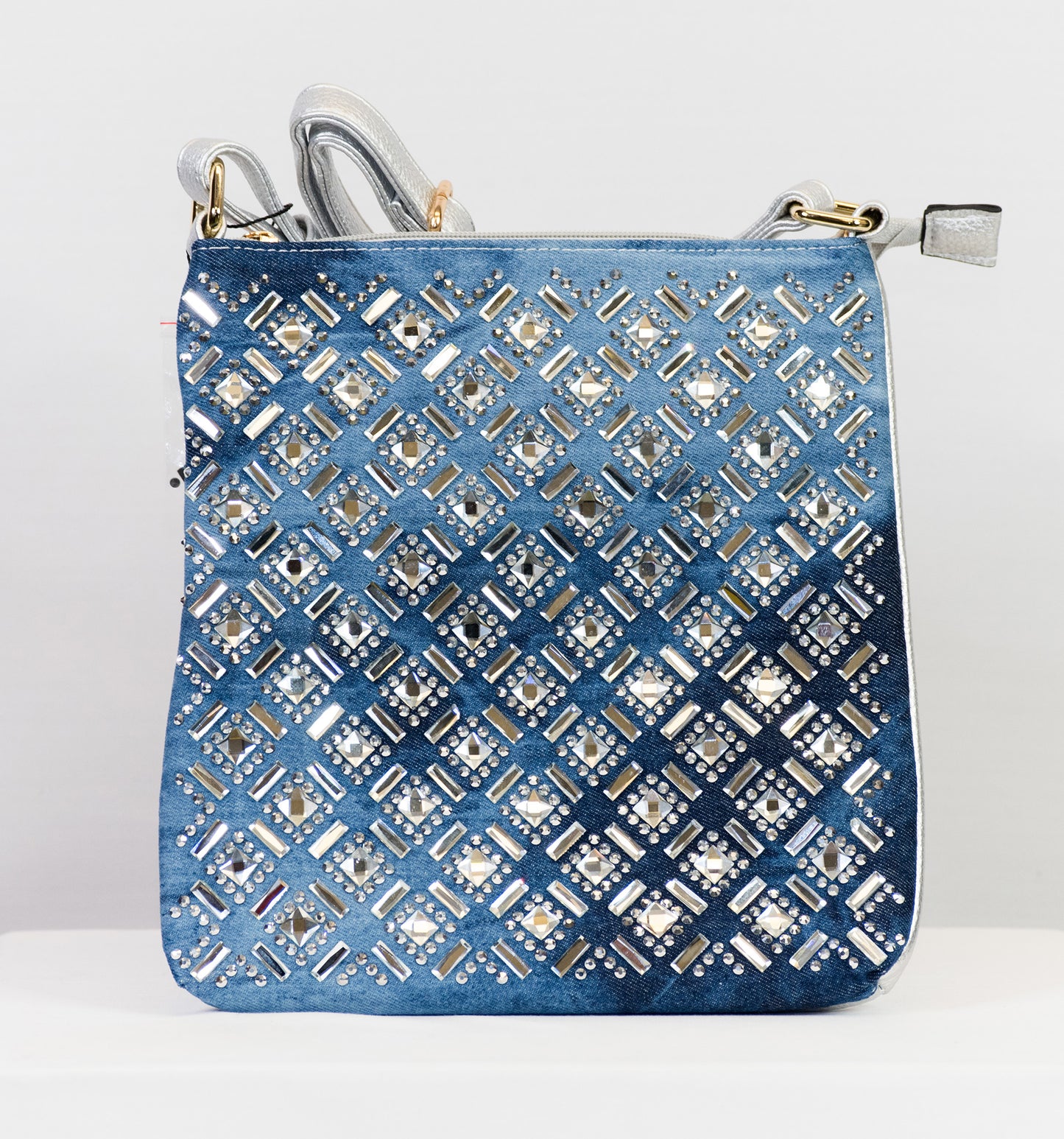Crossbody Bling Bag (Blue)
