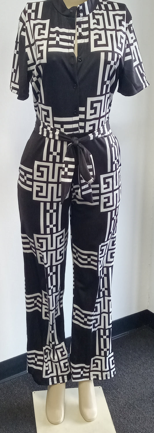 Geometric Jumpsuit