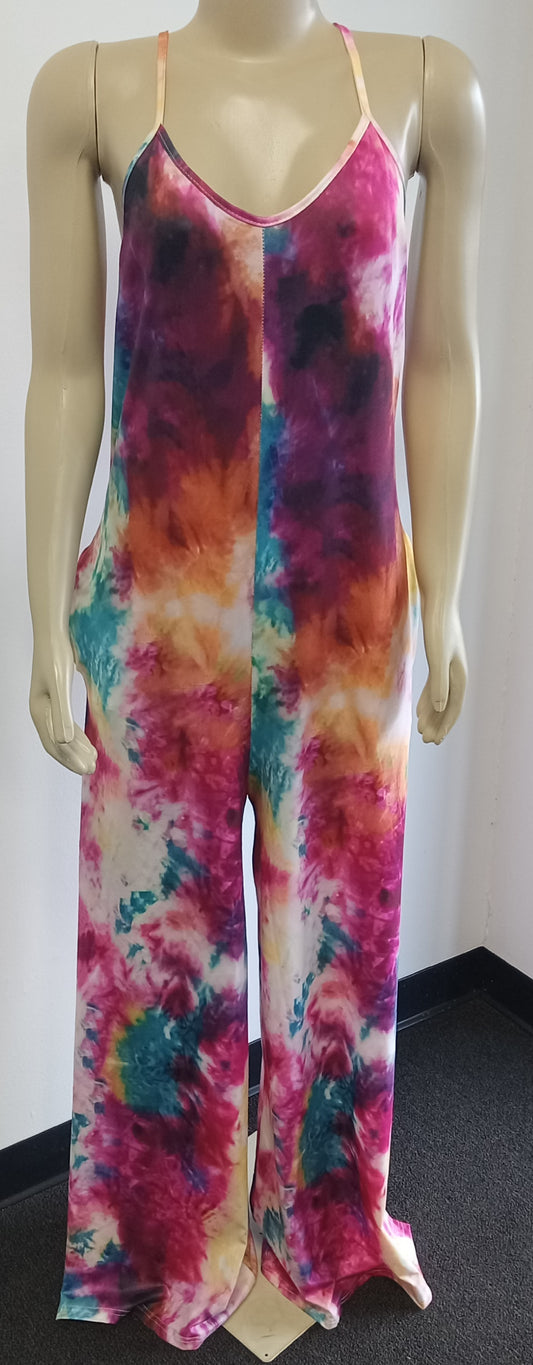 Tye die jumpsuit