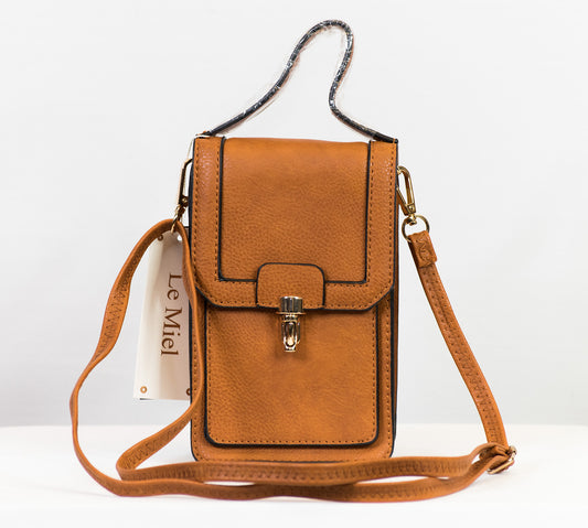 Le Miel Crossbody Bag (Brown)